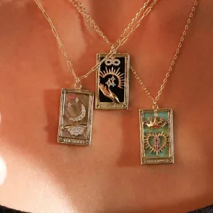 Tarot Card Necklace