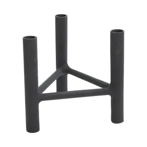 Textured Metal Candelabra