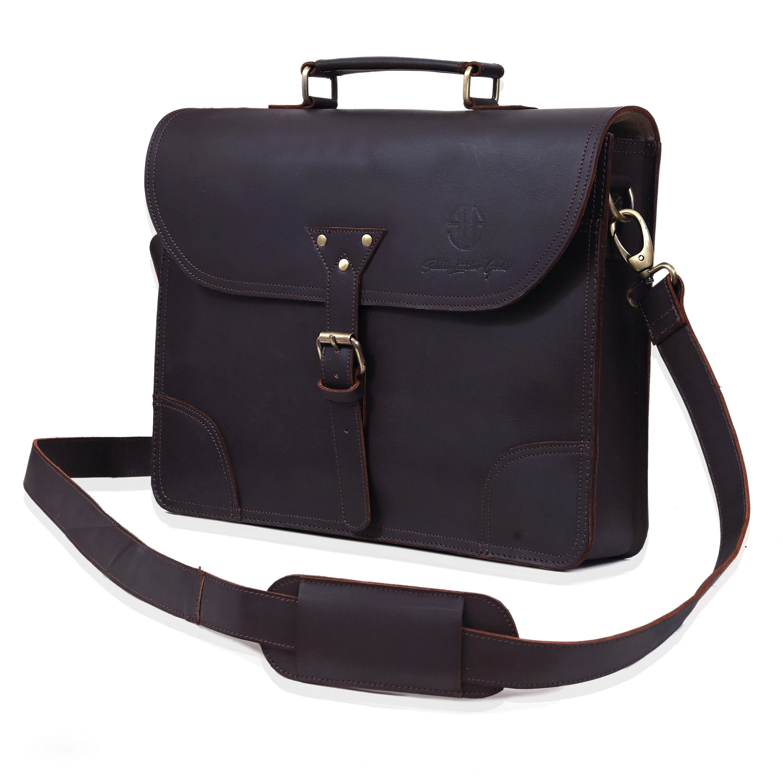 The Budget Leather Briefcase
