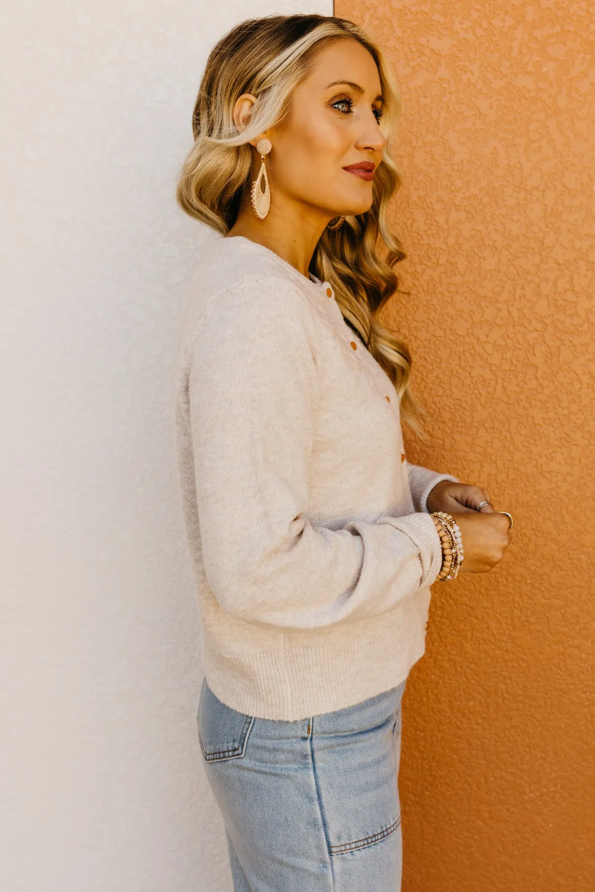 The Grace Floral Applique Cardigan