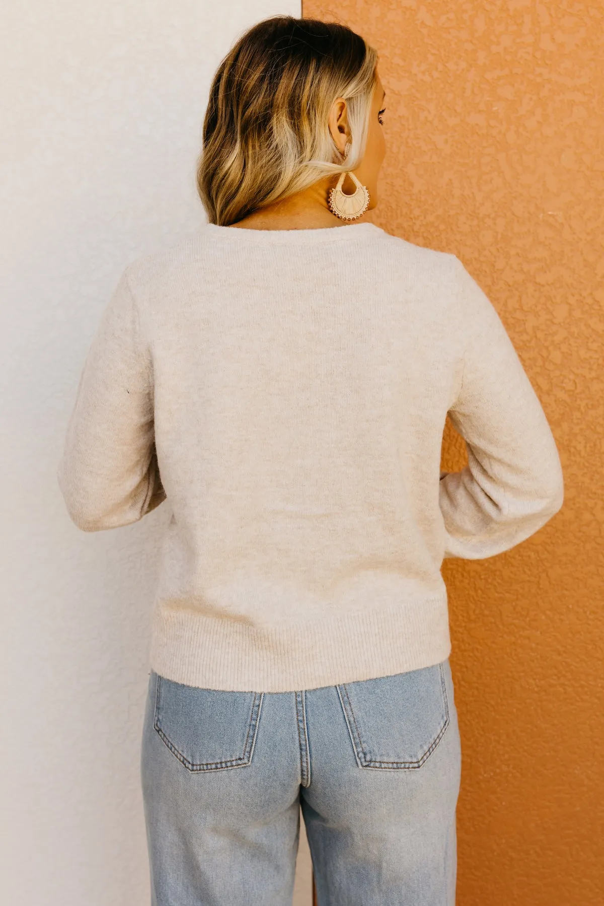 The Grace Floral Applique Cardigan