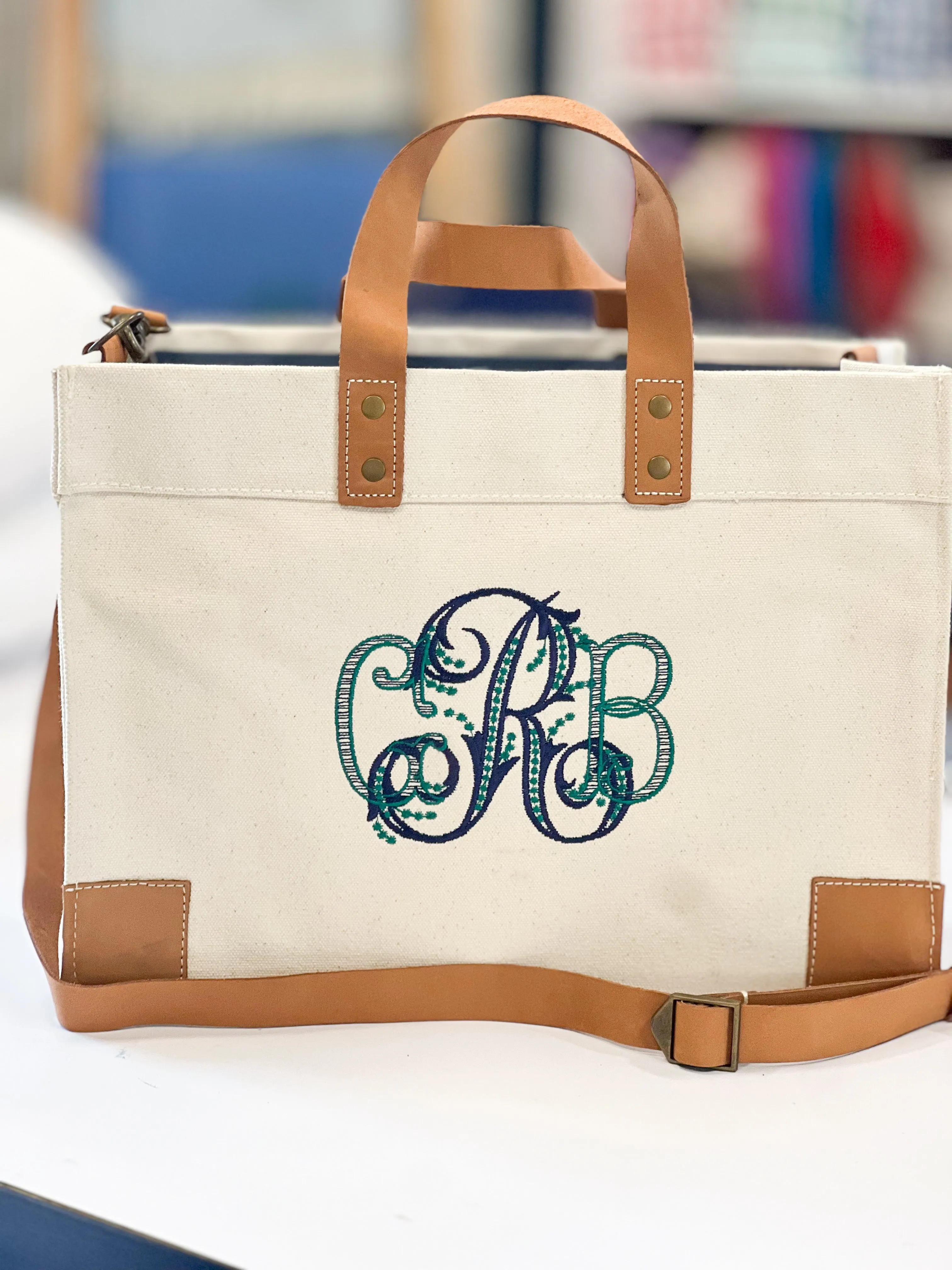 The Preppy Stitch Tote