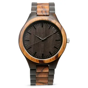 The Ridge Zebrawood   Ebony | Set of 8