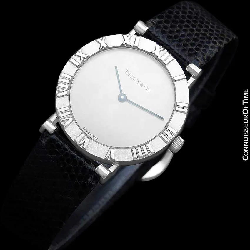 Tiffany & Co. Atlas Mens Midsize Unisex Watch - Sterling Silver