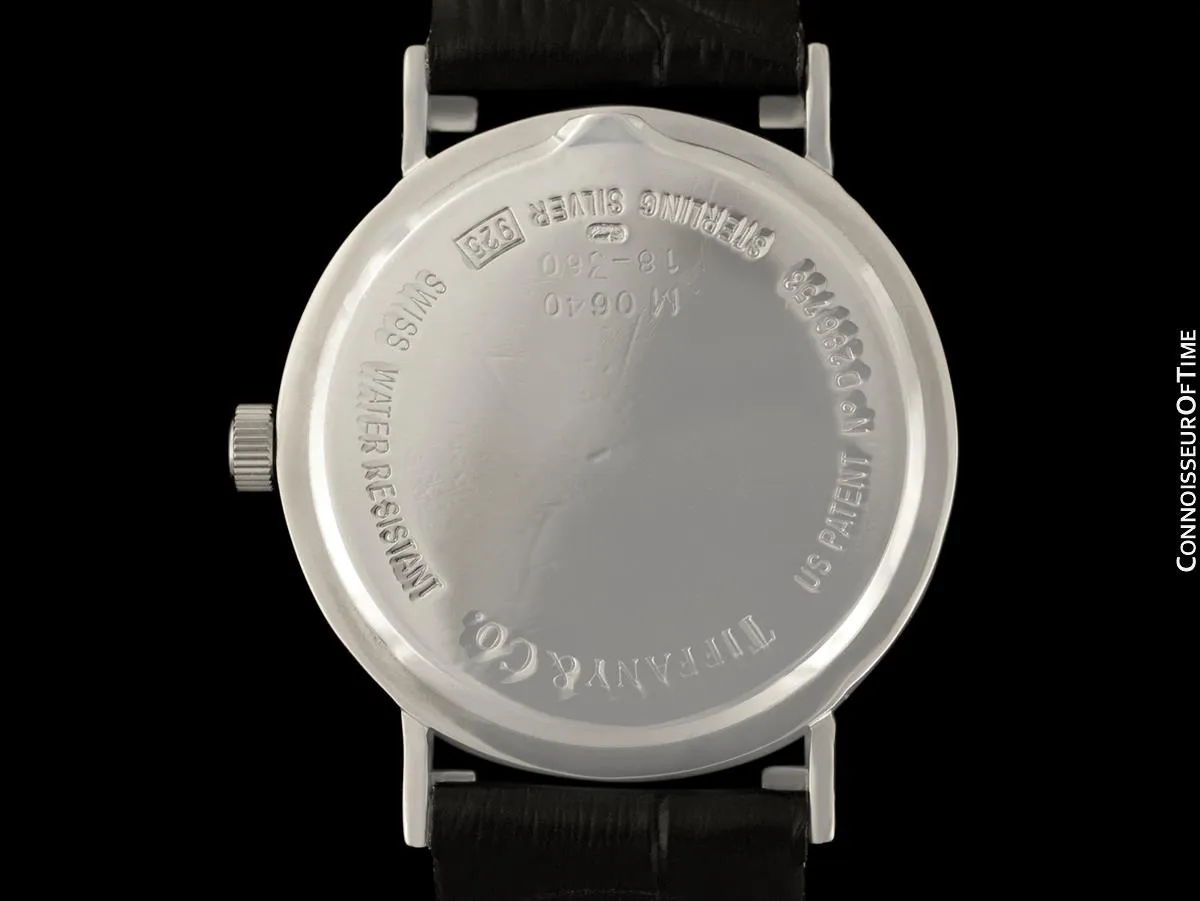 Tiffany & Co. Atlas Mens Midsize Unisex Watch - Sterling Silver