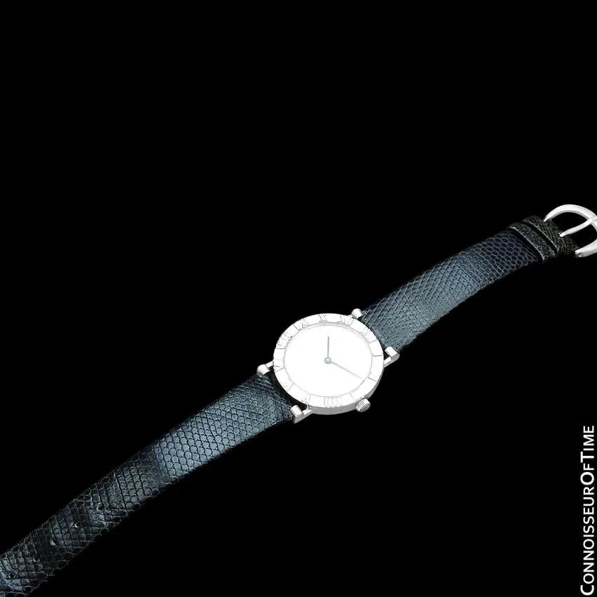 Tiffany & Co. Atlas Mens Midsize Unisex Watch - Sterling Silver