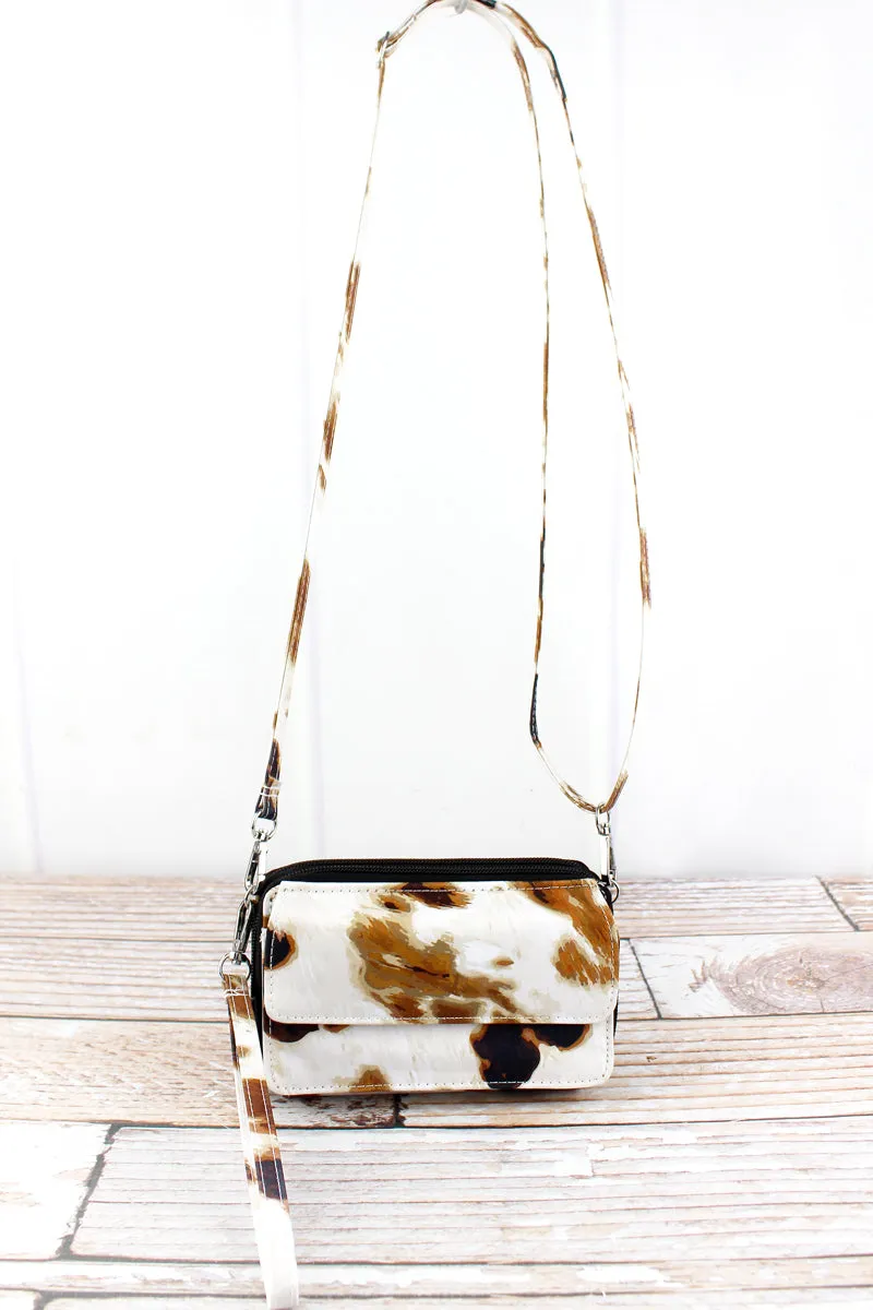 Till The Cows Come Home Crossbody Organizer Clutch