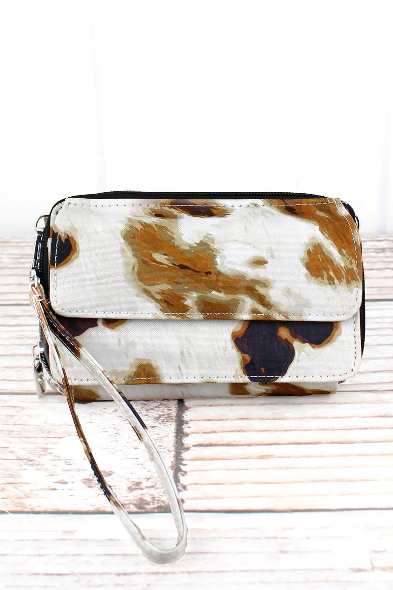 Till The Cows Come Home Crossbody Organizer Clutch