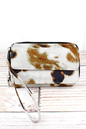 Till The Cows Come Home Crossbody Organizer Clutch