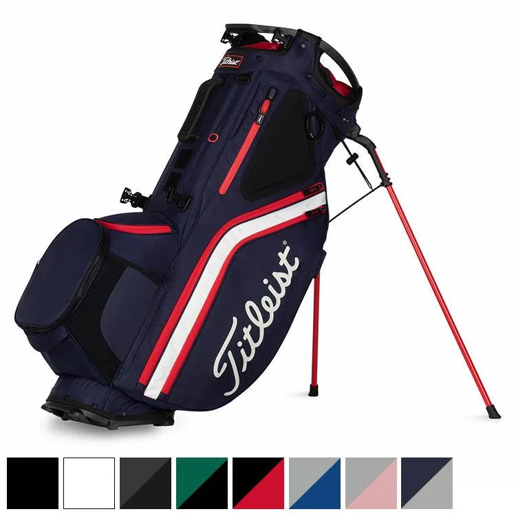 Titleist Hybrid 14 Stand Bag Black/Black/Red (TB21SX14-006)