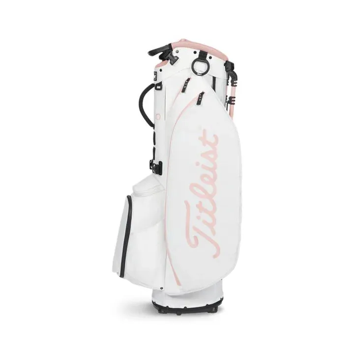 Titleist Players 5 Stand Bag - White/Rose