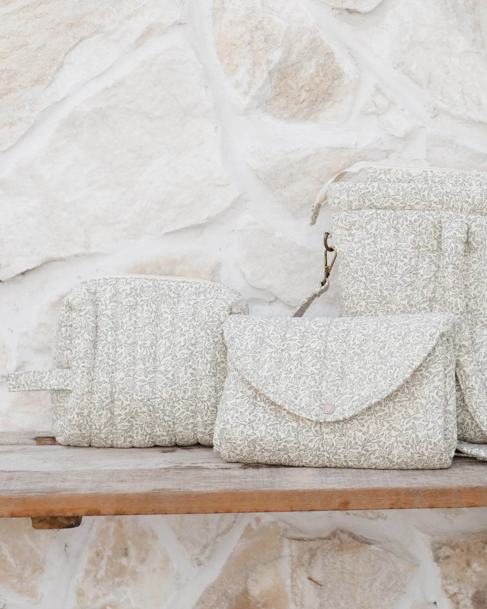 Toiletry Bag || Green Garden