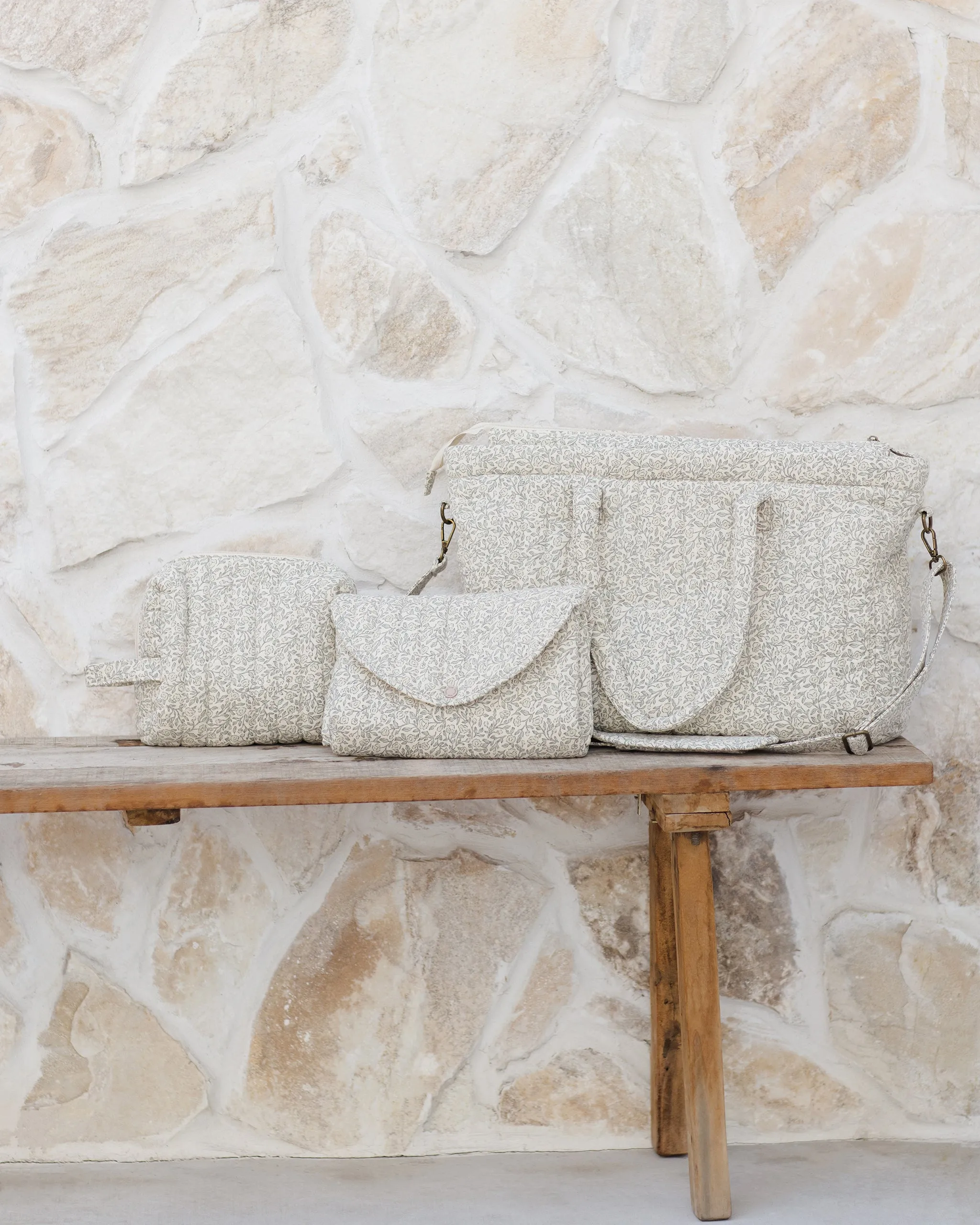 Toiletry Bag || Green Garden