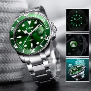 Top Brand DOM Luxury Men's Watch 30m Waterproof Date Clock Male Sports Watches Men Quartz Wrist Watch Relogio Masculino