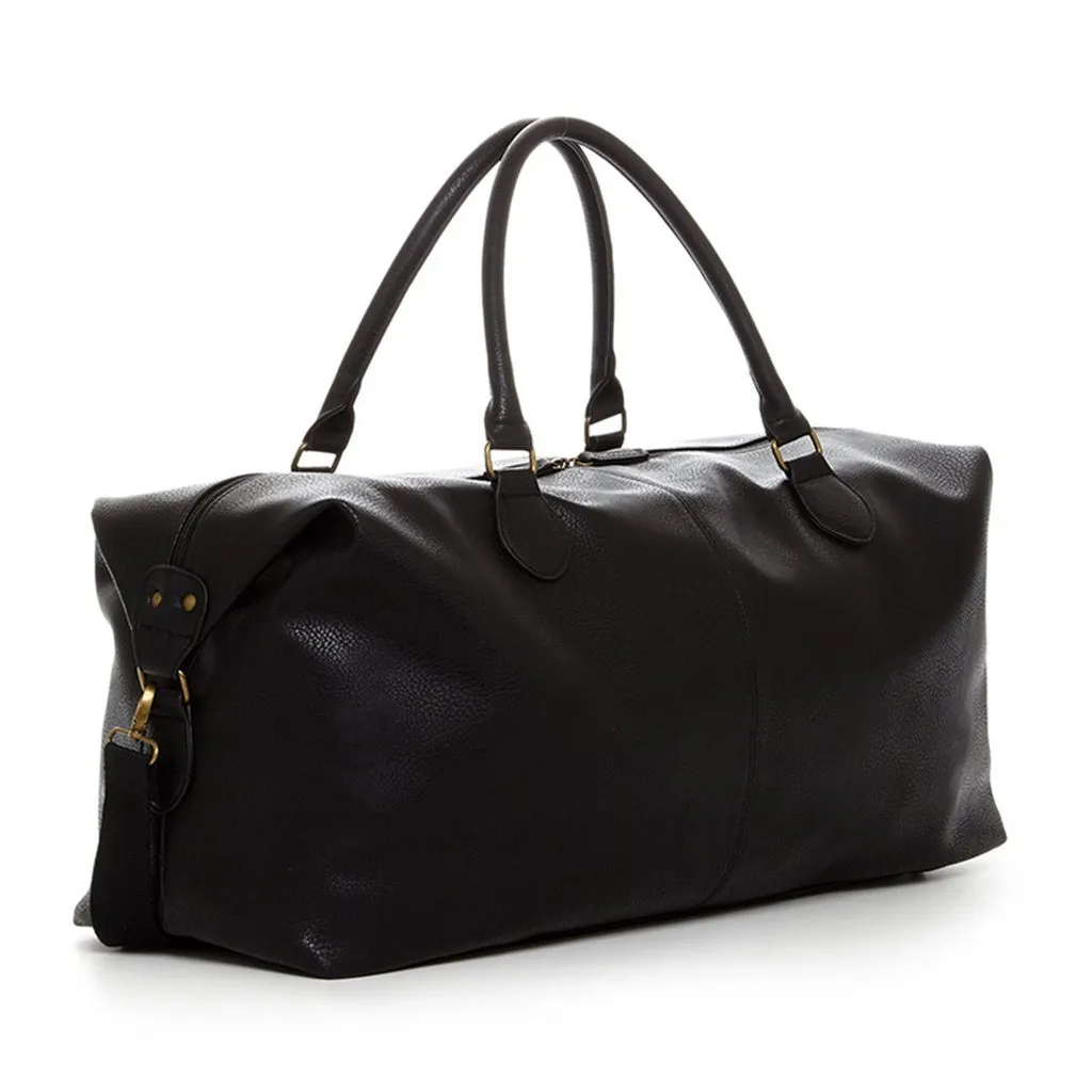 Travel Vegan Leather Duffle Bag
