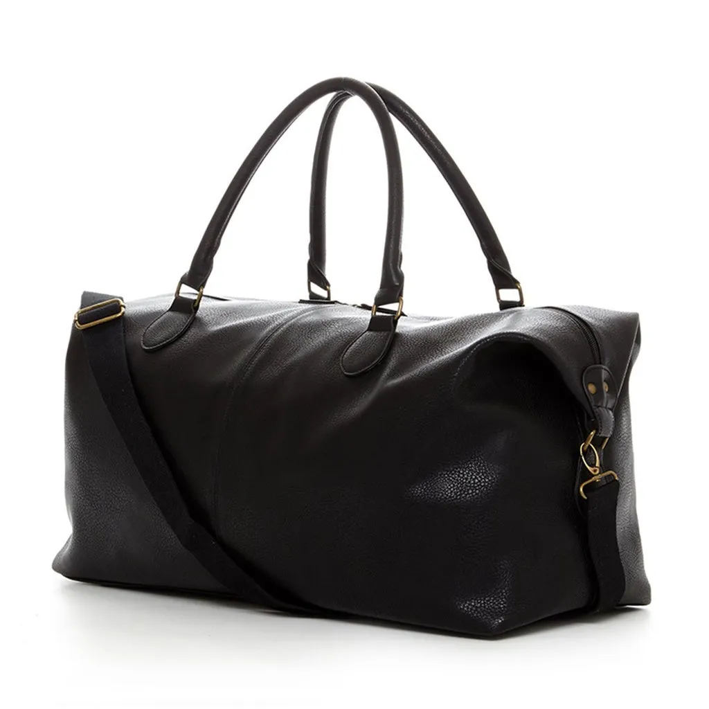 Travel Vegan Leather Duffle Bag