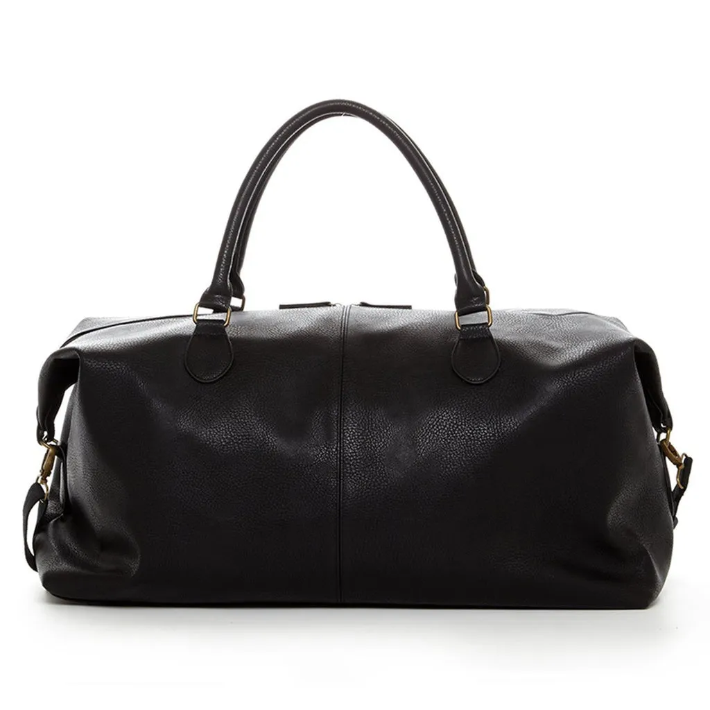 Travel Vegan Leather Duffle Bag