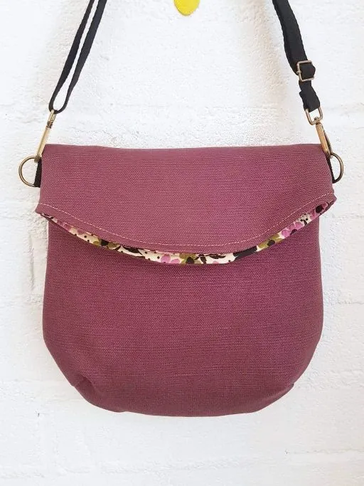 Upcycled vegan messenger bags by Numon In Various Colours