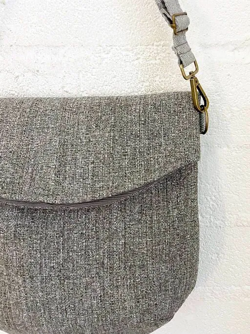 Upcycled vegan messenger bags by Numon In Various Colours