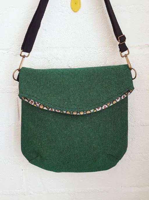 Upcycled vegan messenger bags by Numon In Various Colours