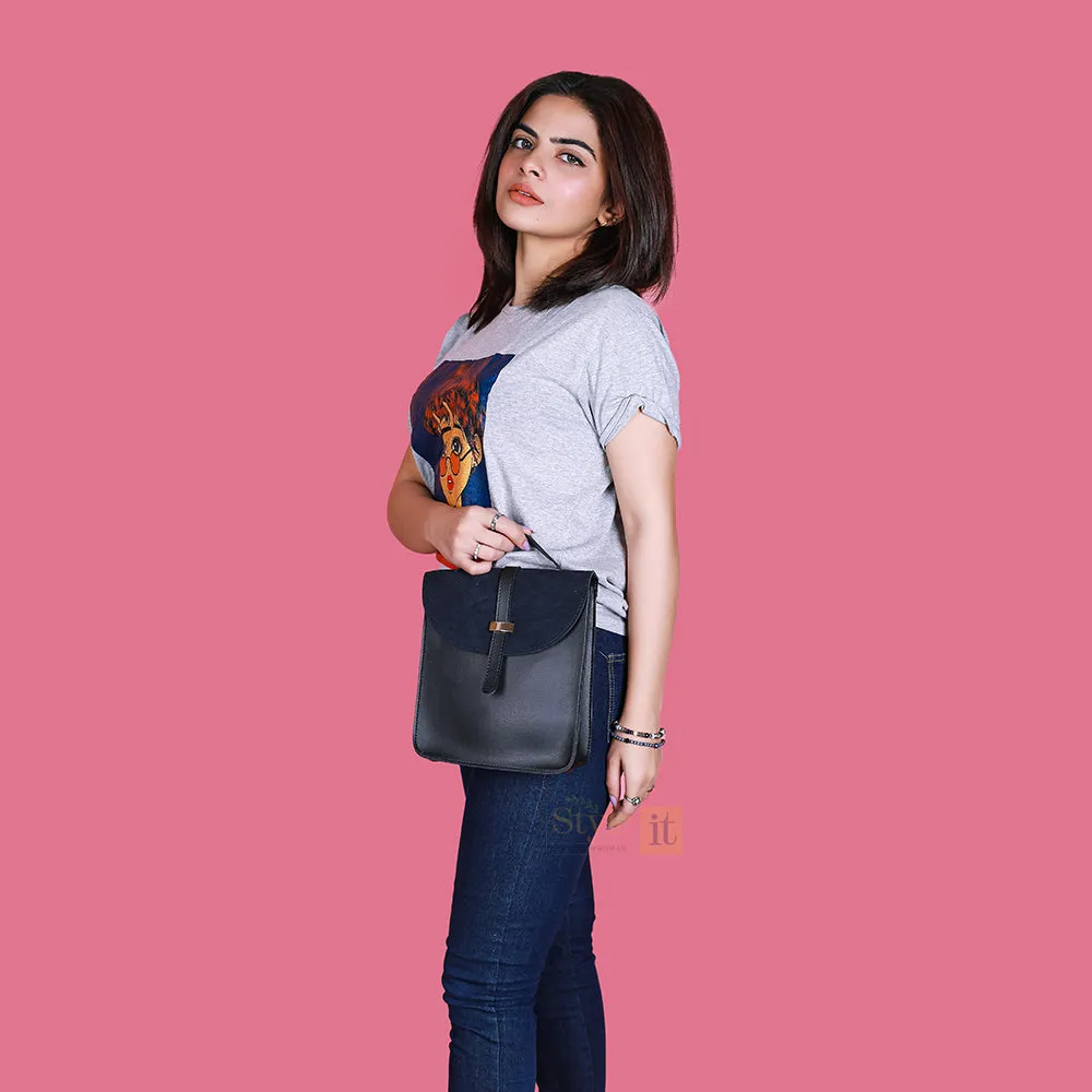 Urban Black Crossbody Bag