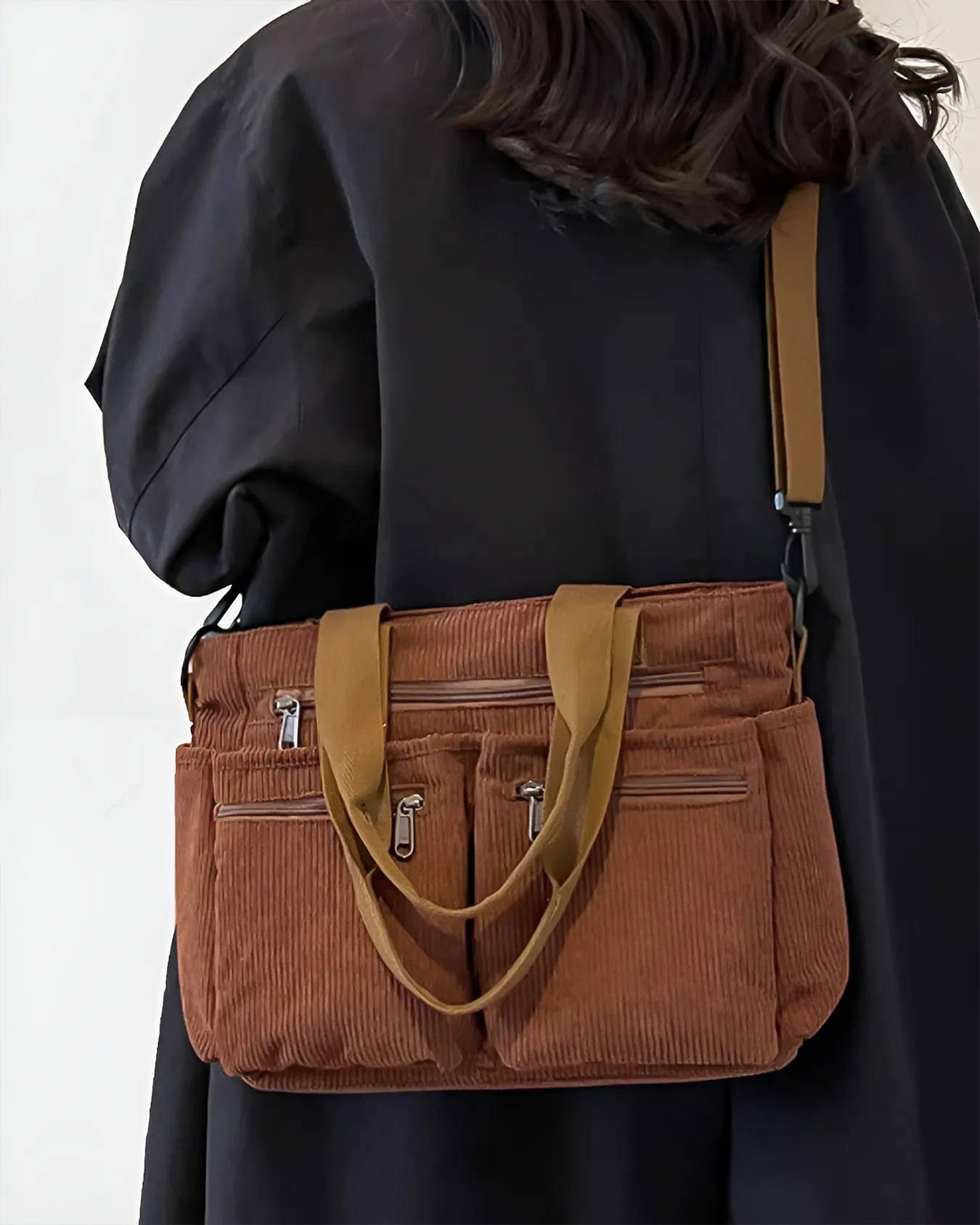 Urban Cord™ – Corduroy Tote Bag