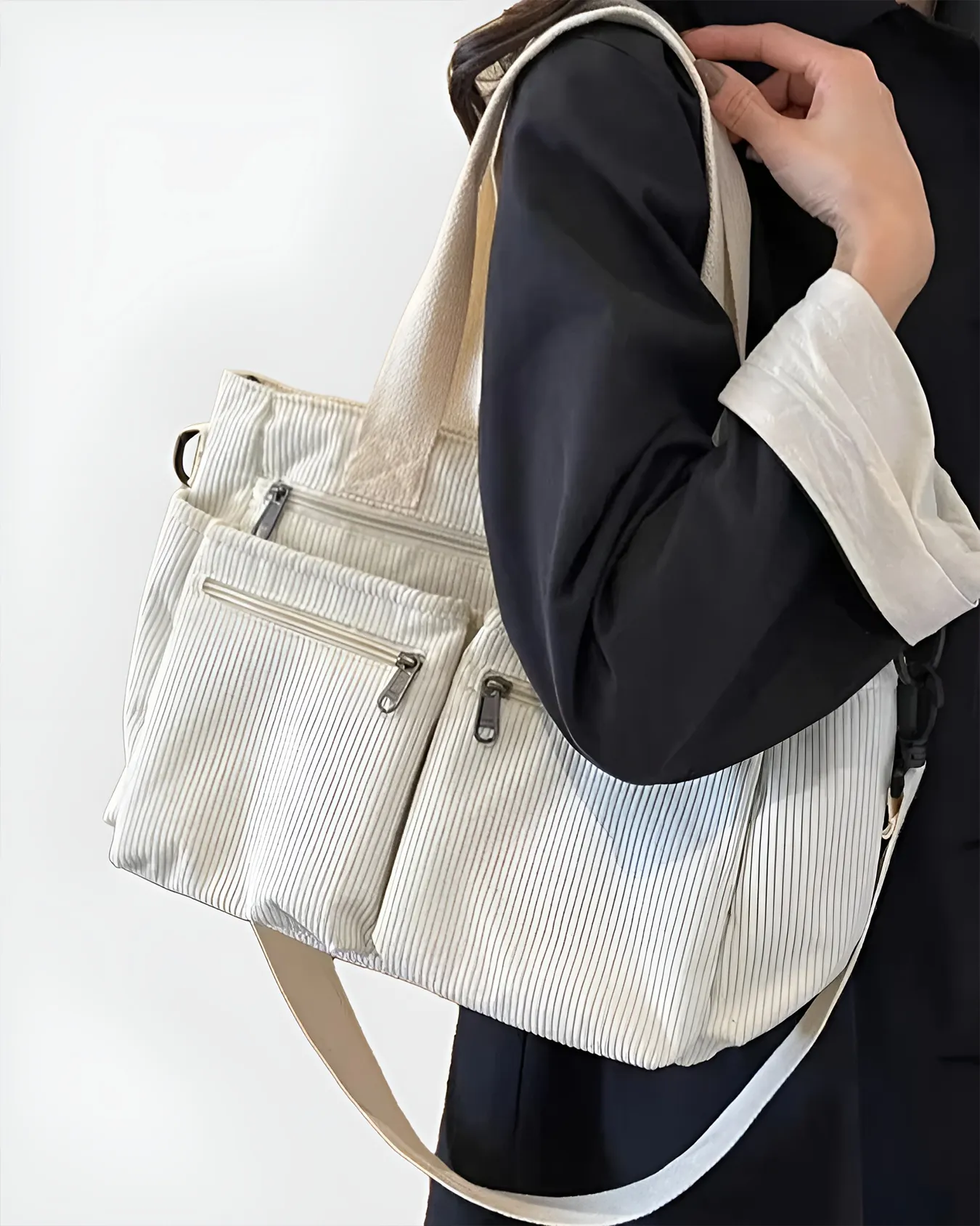 Urban Cord™ – Corduroy Tote Bag