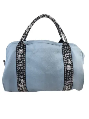 URBAN ORIGINALS Women's Blue Vegan Cult Status Duffle Bag #0030 One Size NWT
