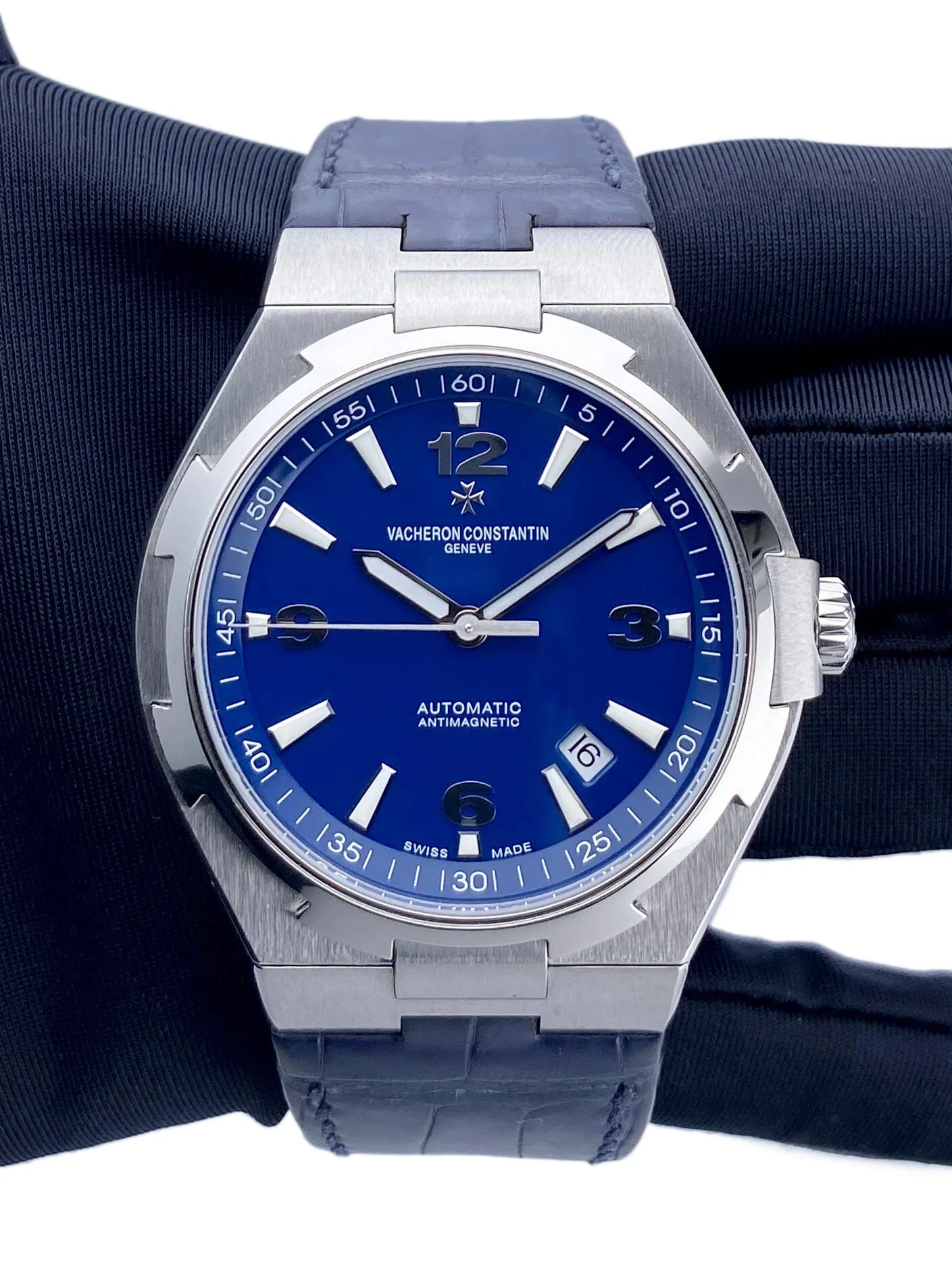 Vacheron Constantin Overseas 47040 Blue Dial Mens Watch