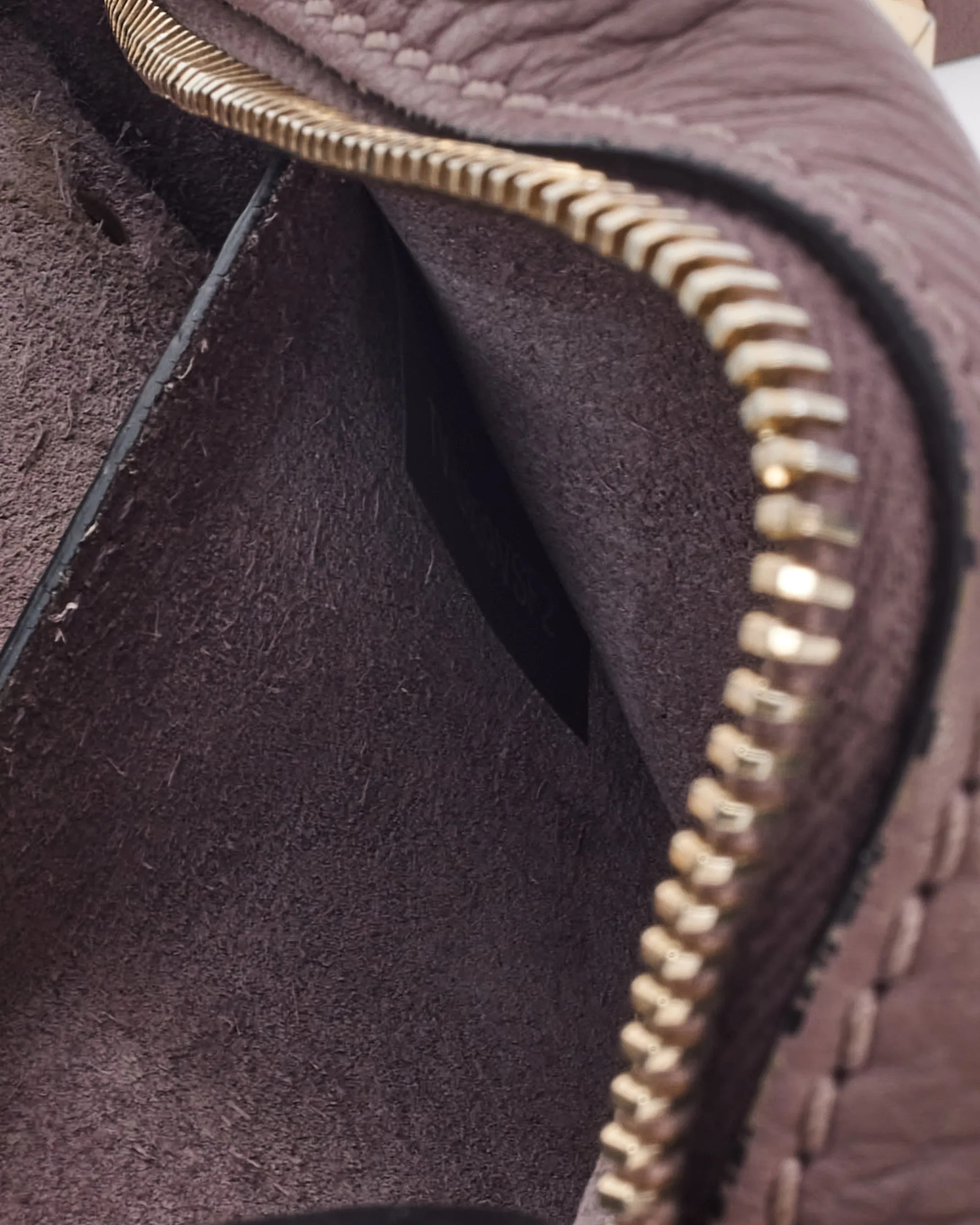 Valentino Purple Rosewood Leather Rockstud Camera Bag
