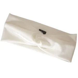 Velvet Twist Headband - Cream