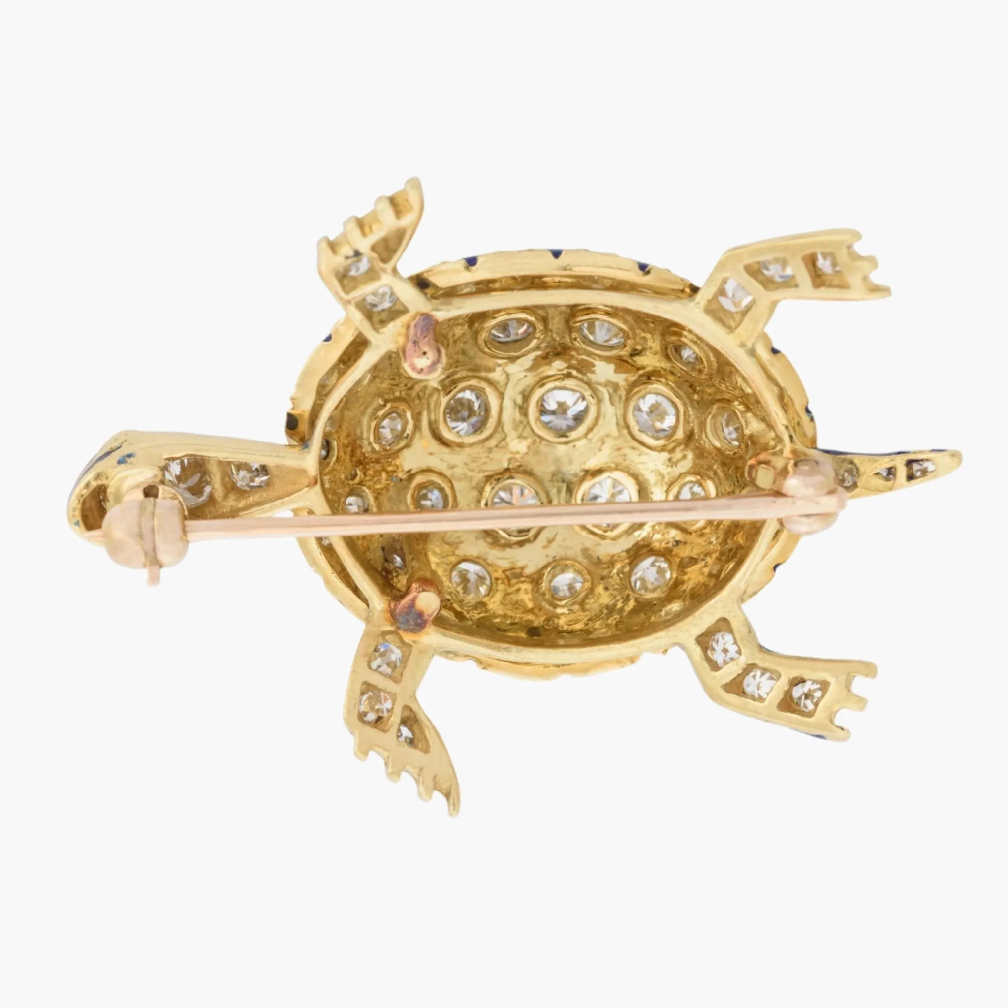 Vintage Turtle Brooch