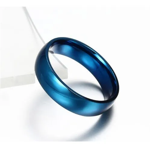 Vnox 6mm Classic Wedding Ring for Men Women