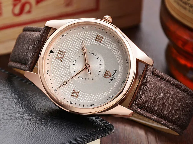 W3860 - Yazole Simple Men's Fashion Watch