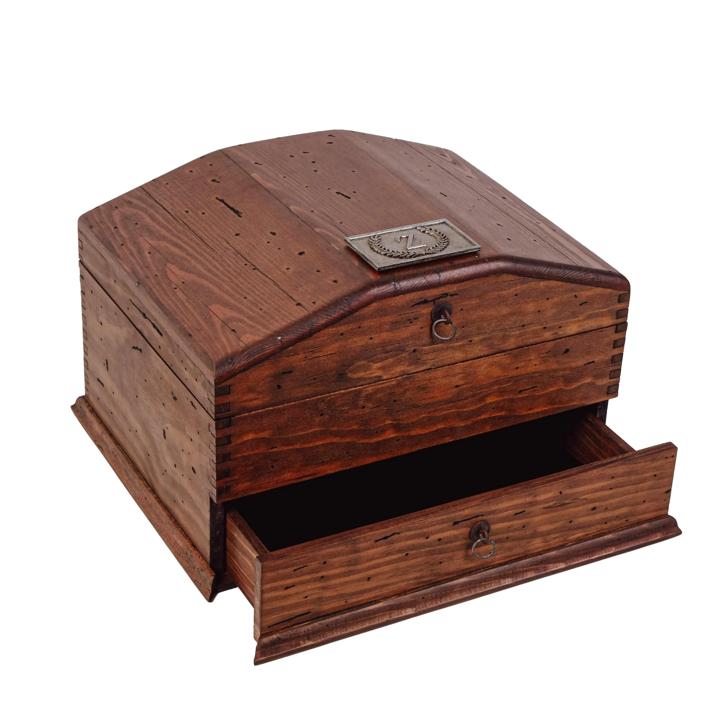 Watch Box for 8 Watches with a Rounded Top