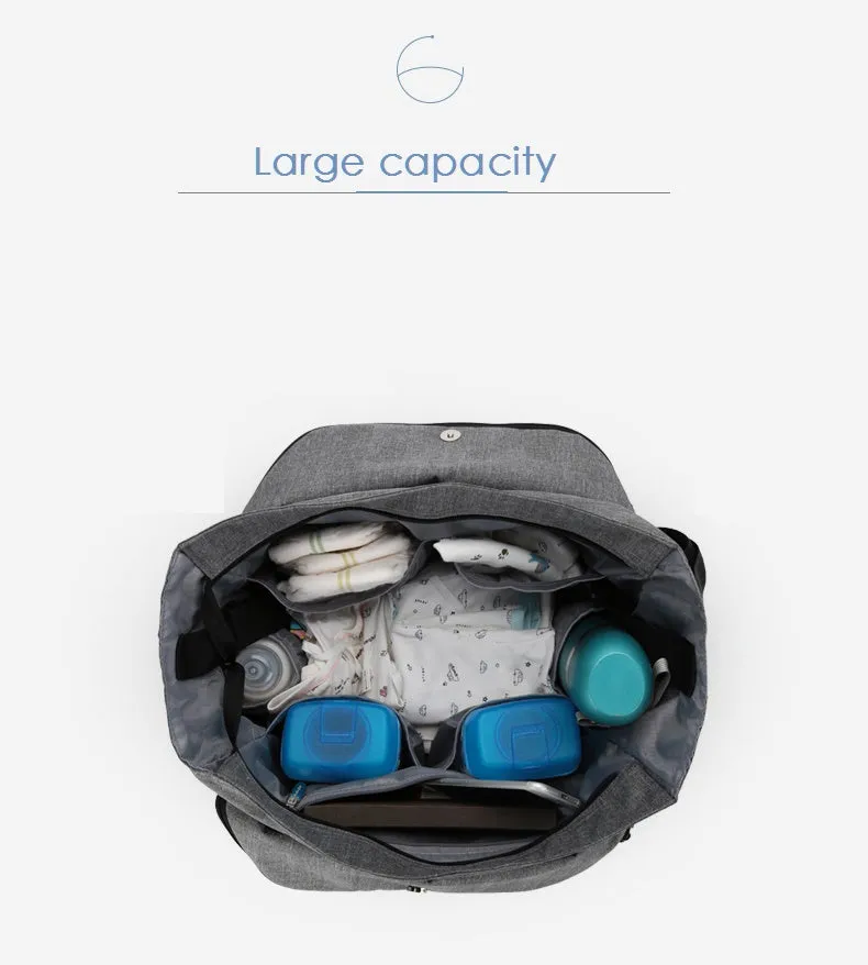 Waterproof Mom's Baby Diaper/Nappy Travel Handbag