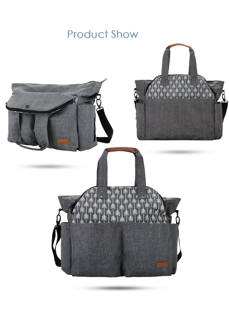 Waterproof Mom's Baby Diaper/Nappy Travel Handbag