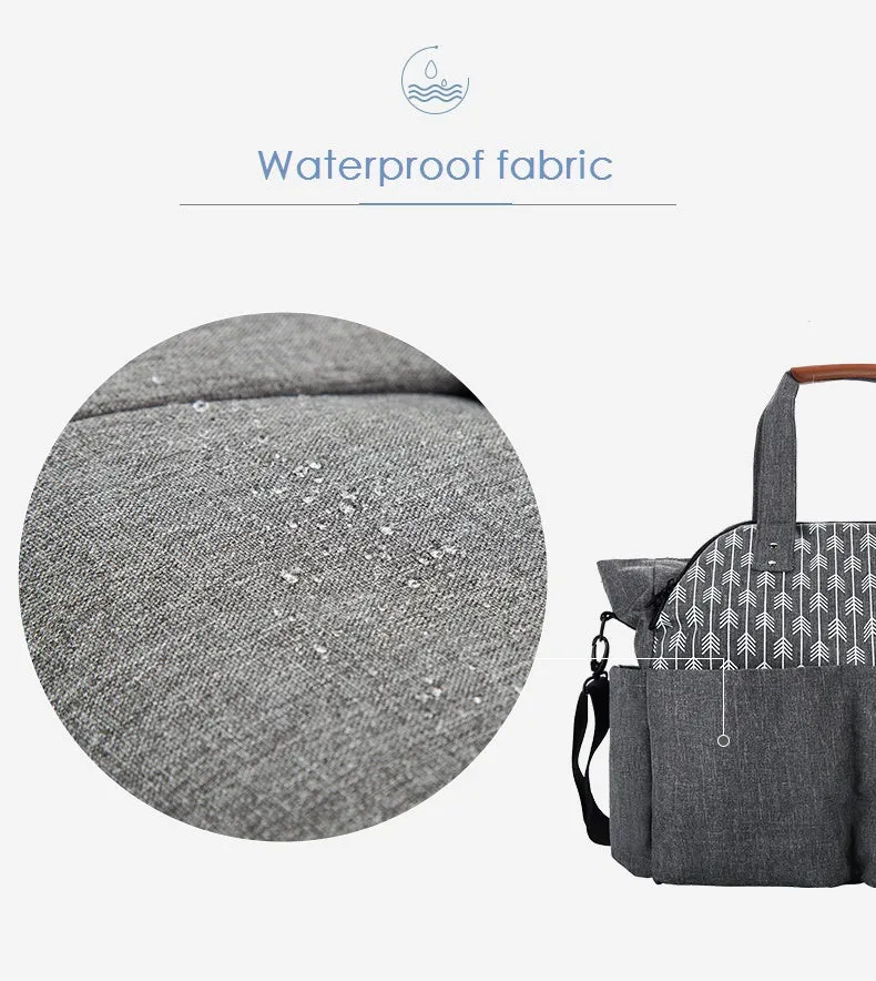Waterproof Mom's Baby Diaper/Nappy Travel Handbag