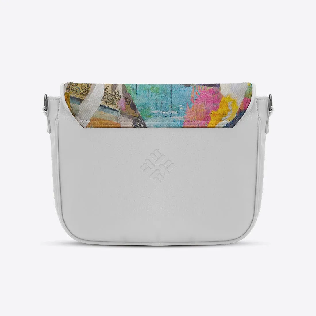 White Messenger Crossbody Remains