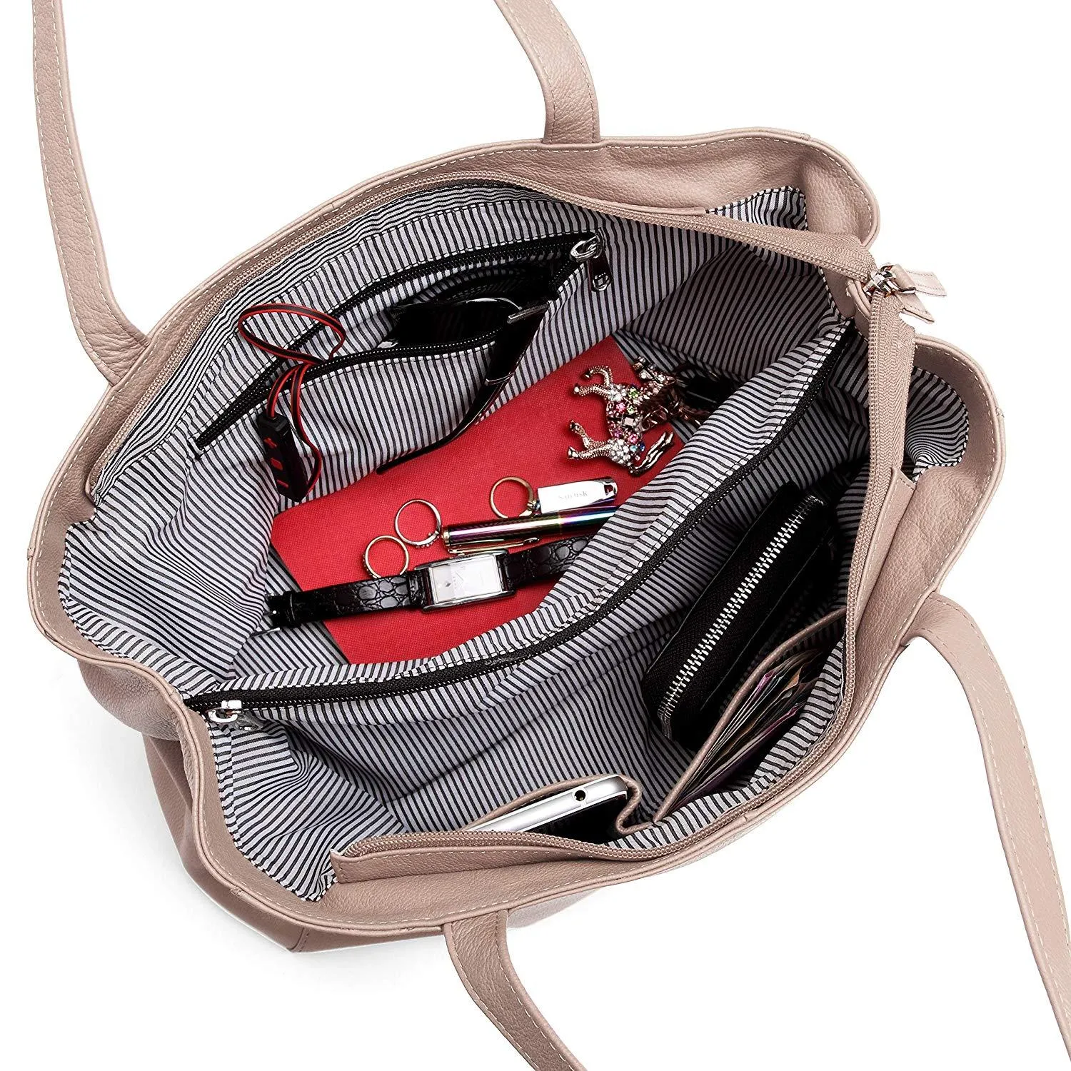WildHorn® Upper Grain Genuine Leather Ladies Shoulder Bag| Shopping Bag for Girls & Women