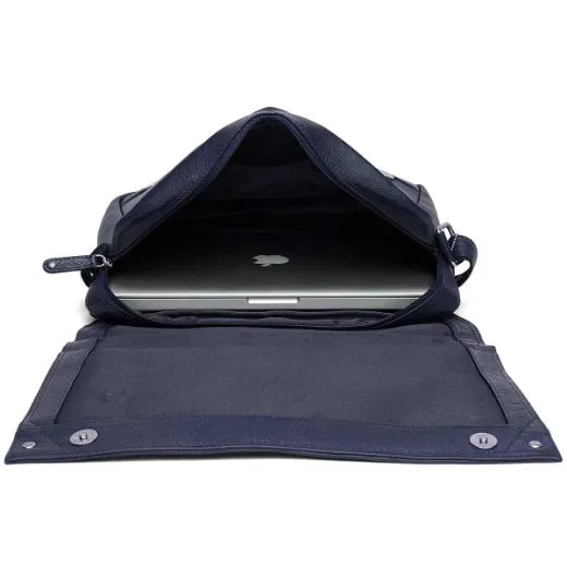 WILINGTON Leather Messenger Bag for Men