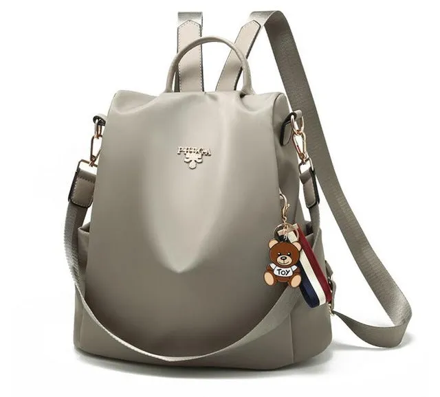 Women Waterproof Oxford Backpack Fashion Anti-theft Large Capacity Backpack