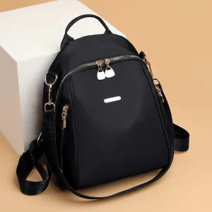 Women's Fashion Western Style Korean Trendy Oxford Backpacks