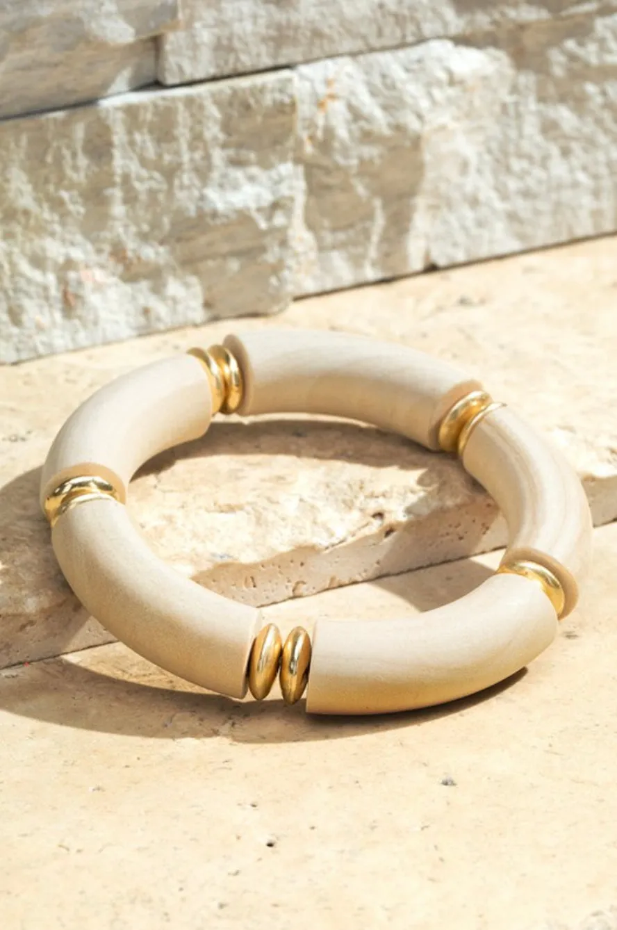 Wood Stretch Bracelets