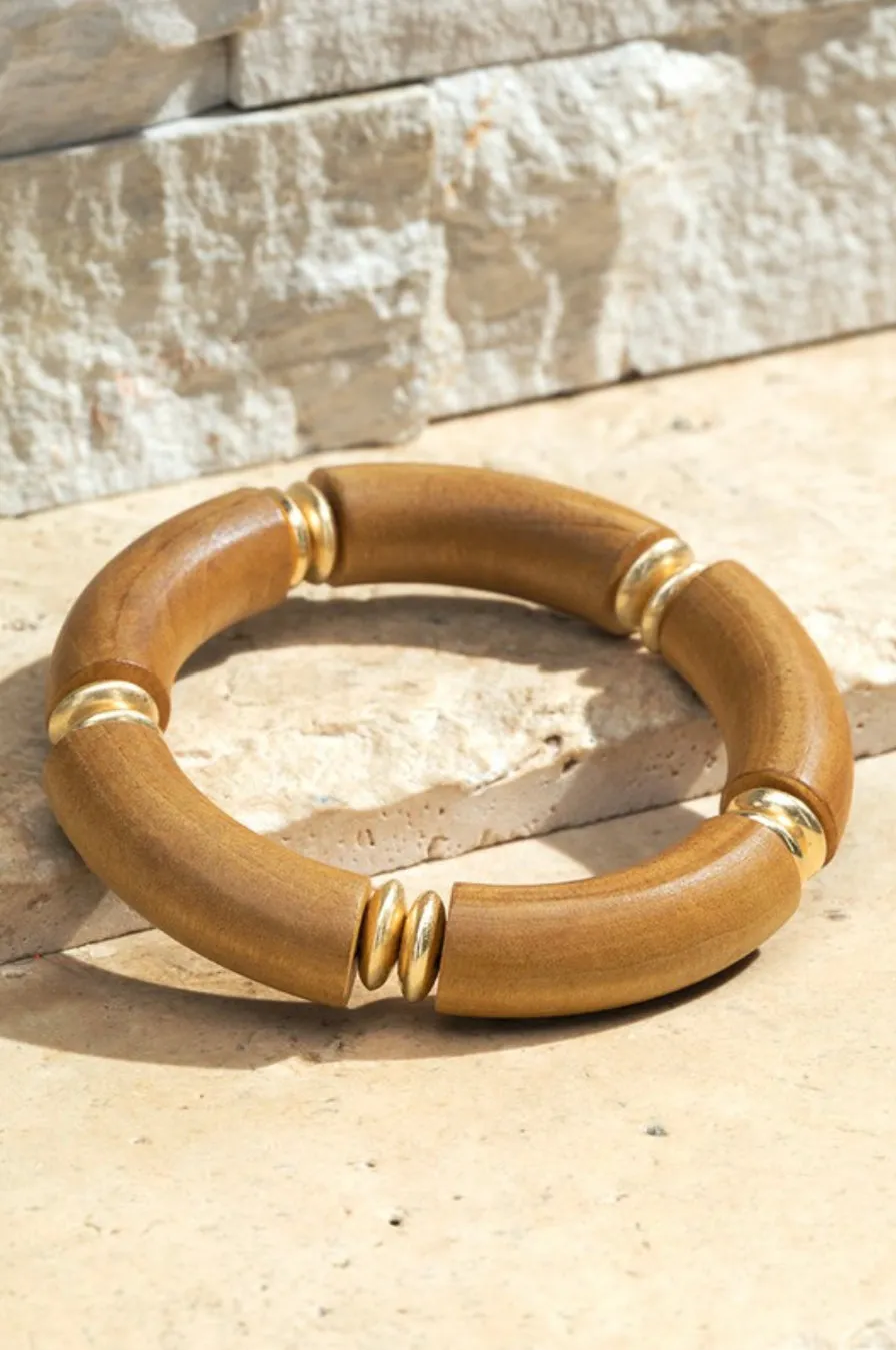 Wood Stretch Bracelets