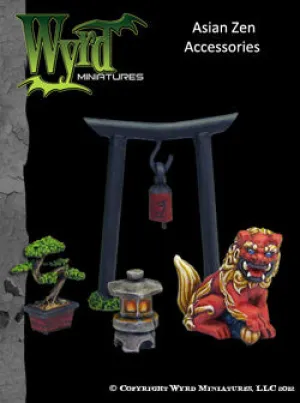 WYRD MINIATURES: ASIAN ZEN ACCESSORIES