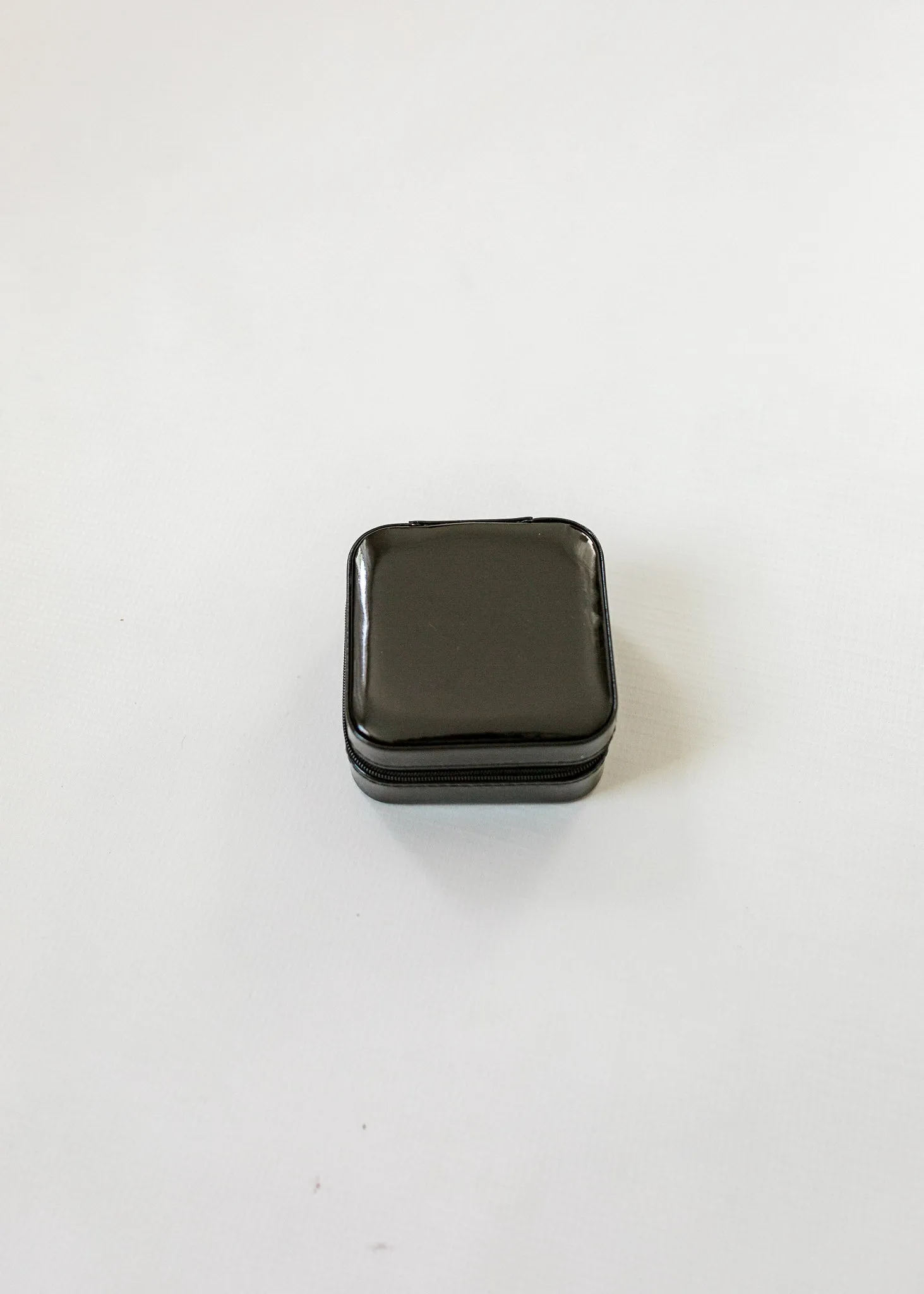 X Square Travel Jewelry Case - Black
