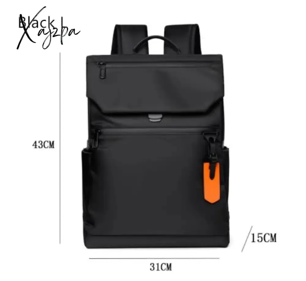 Xajzpa - High Quality Waterproof Men's Laptop Backpack Fashion Brand Designer Black Backpack for Business Urban Man Backpack USB Charging