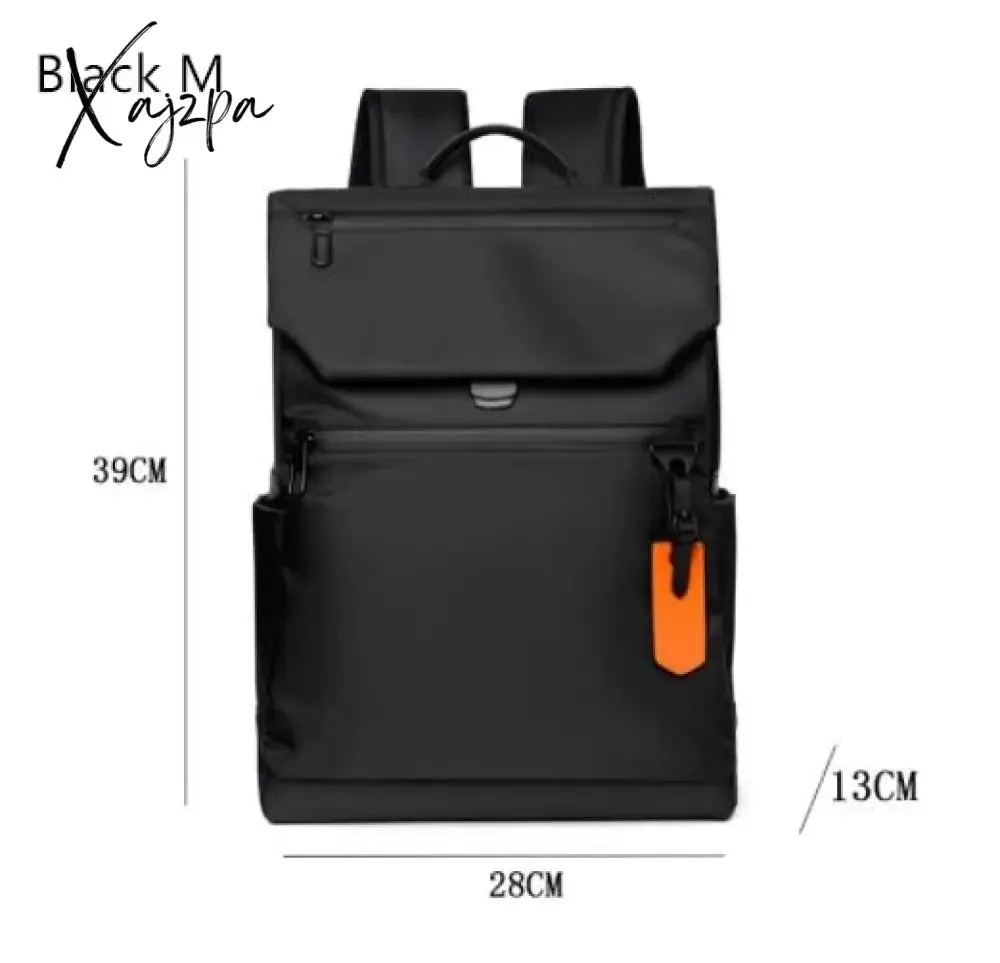 Xajzpa - High Quality Waterproof Men's Laptop Backpack Fashion Brand Designer Black Backpack for Business Urban Man Backpack USB Charging