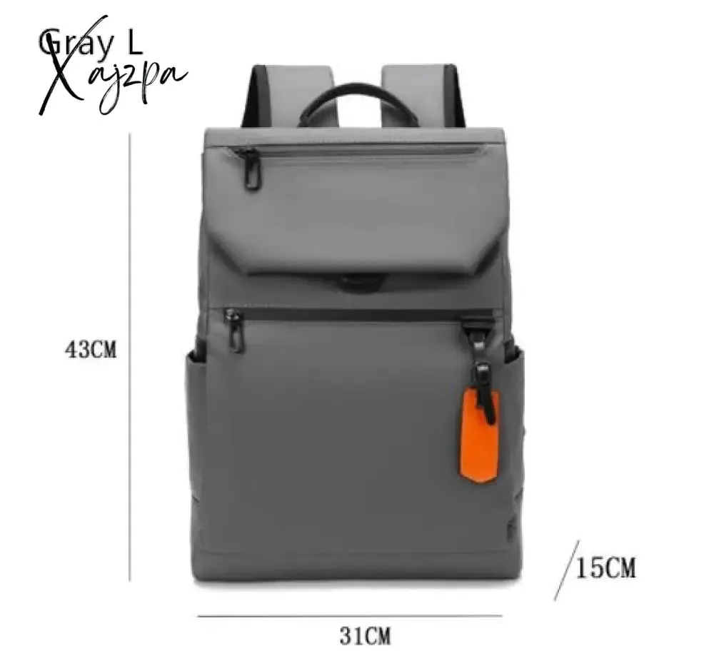 Xajzpa - High Quality Waterproof Men's Laptop Backpack Fashion Brand Designer Black Backpack for Business Urban Man Backpack USB Charging